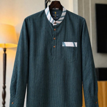Premium  sea green katua